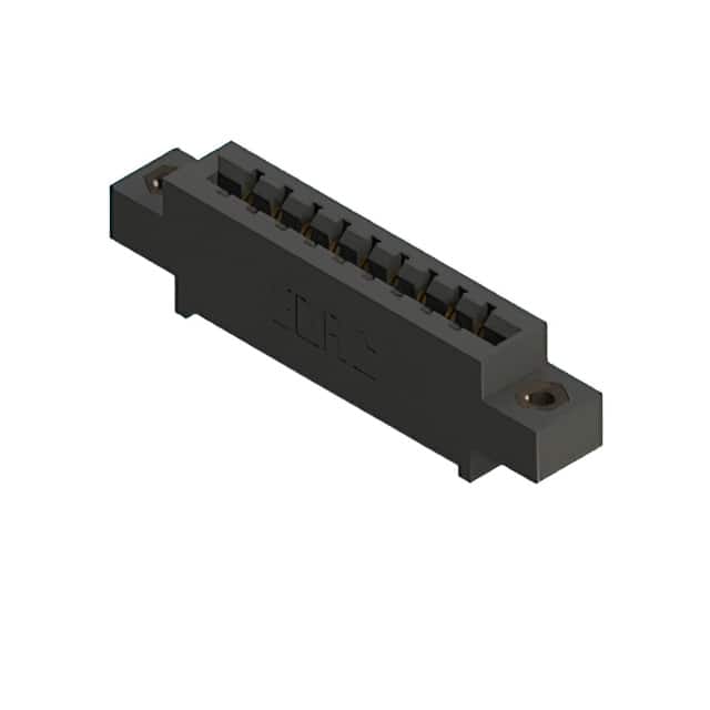 387-009-523-607 CONN EDGE SGL FMALE 9POS 0.156