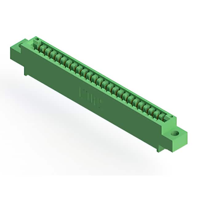 346-025-521-604 CONN EDGE SGL FMALE 25POS 0.125