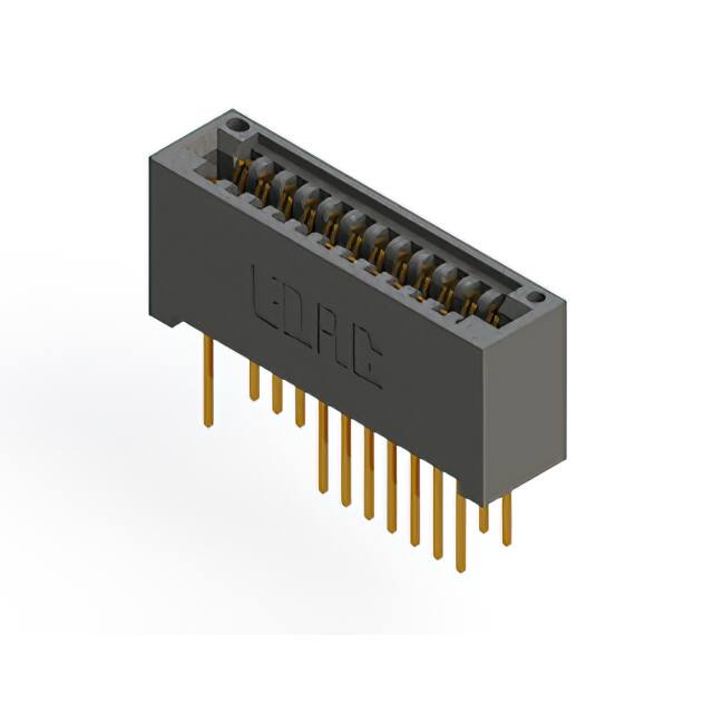 395-024-523-201 CONN EDGE DUAL FMALE 24POS 0.100