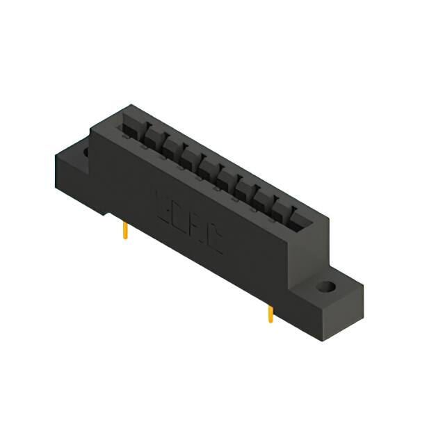 387-009-558-102 CONN EDGE SGL FMALE 9POS 0.156