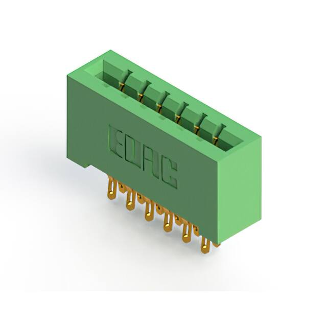 333-012-555-201 CONN EDGE DUAL FMALE 12POS 0.156
