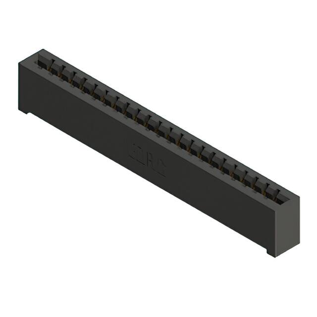 387-022-521-101 CONN EDGE SGL FMALE 22POS 0.156