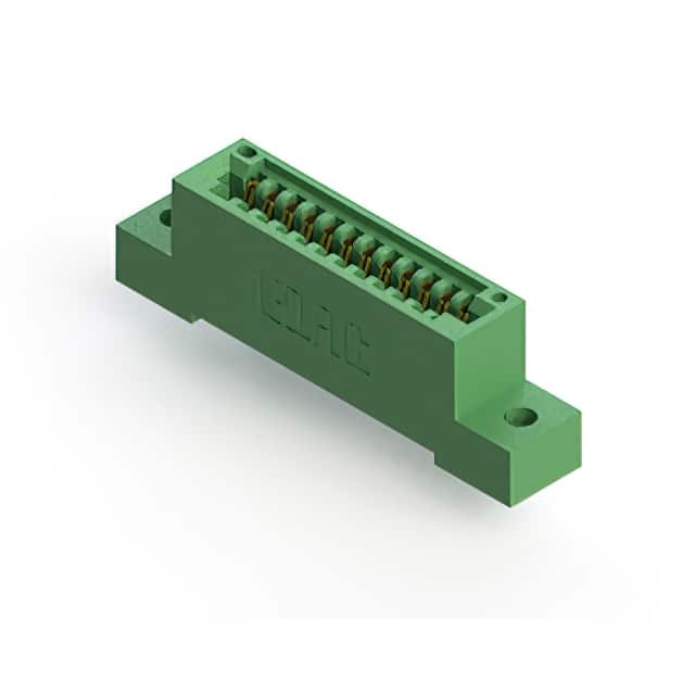 345-012-523-102 CONN EDGE SINGLE FML 12POS 0.100