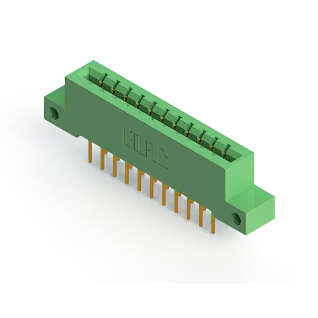 333-022-523-212 CONN EDGE DUAL FMALE 22POS 0.156