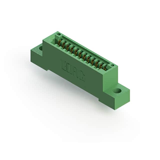 345-012-540-104 CONN EDGE SINGLE FML 12POS 0.100
