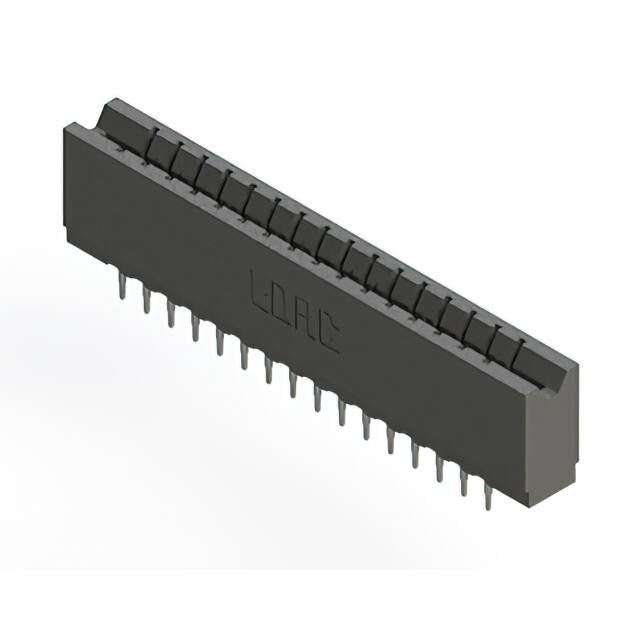 737-032-520-206 CONN EDGE SINGLE FML 17POS 0.100
