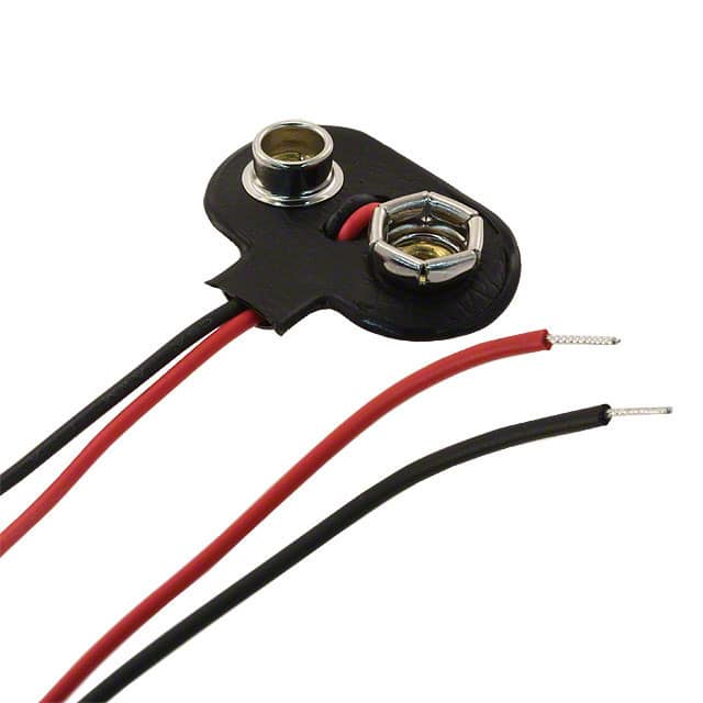 237 BATT CONN SNAP 9V 1 CEL 8" LEADS