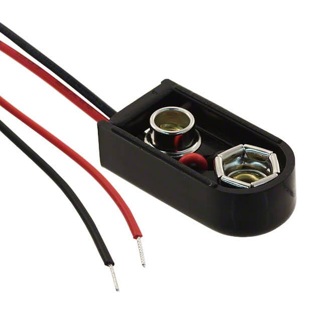 84-4 BATT CONN SNAP 9V 1 CEL 4" LEADS