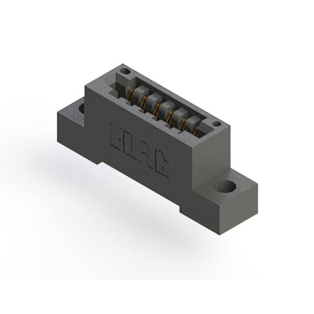 396-006-520-104 CONN EDGE SGL FMALE 6POS 0.125