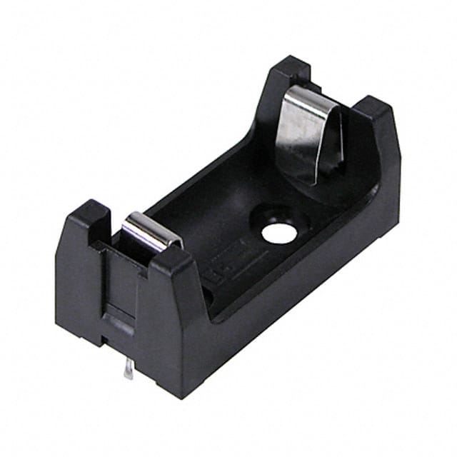815-0931 BATT HOLDER 1/2AA 1 CELL PC PIN