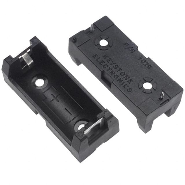 1029 BATT HOLDER 2/3A 1 CELL PC PIN
