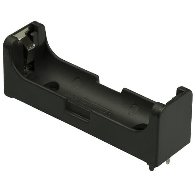 BHAA-3 BATT HOLDER AA 1 CELL PC PIN