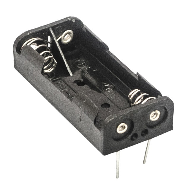 BC2AAAPC BATTERY HOLDER AAA 2 CELL PC PIN