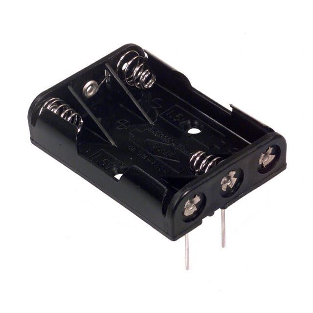 2479 BATTERY HOLDER AAA 3 CELL PC PIN