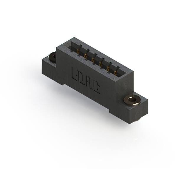 379-006-541-103 CONN EDGE SINGLE FML 6POS 0.150