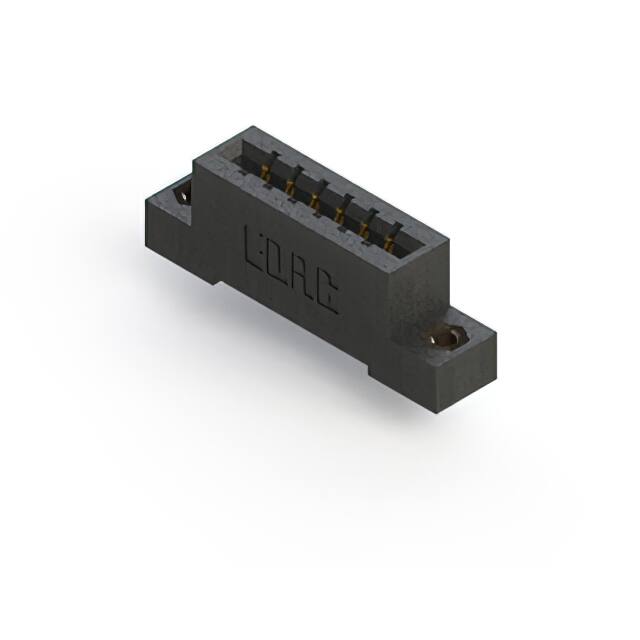 379-006-541-107 CONN EDGE SINGLE FML 6POS 0.150
