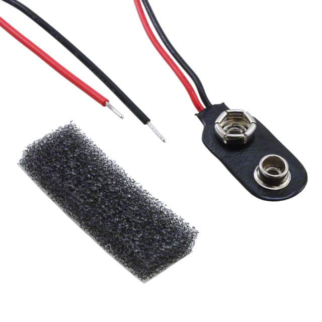 BS61 BATT CONNECT SNAP 9V 1 CELL WIRE
