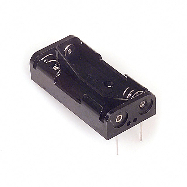 BH2AAAPC BATTERY HOLDER AAA 2 CELL PC PIN