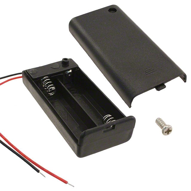 SBH321AS BATT HOLDER AA 2 CELL 6" LEADS