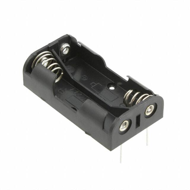 BH2AAPC-4 BATTERY HOLDER AA 2 CELL PC PIN
