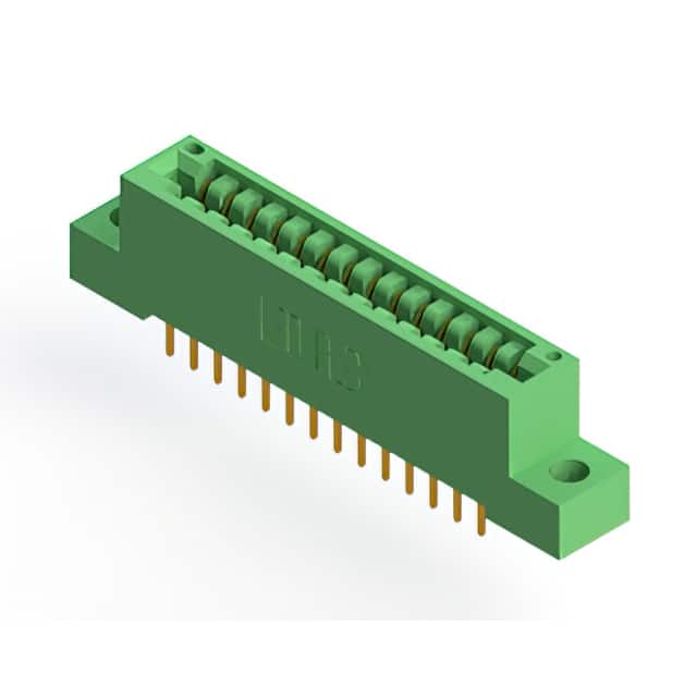 346-028-521-204 CONN EDGE DUAL FMALE 28POS 0.125