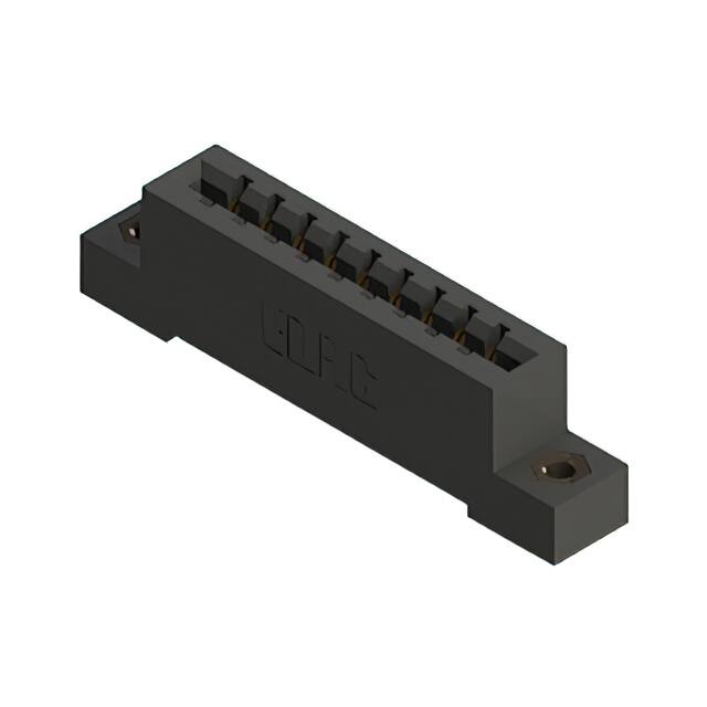 387-009-521-107 CONN EDGE SGL FMALE 9POS 0.156