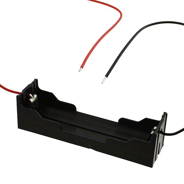 BH-18650-W BATT HOLDER 18650 1 CELL 6" LEAD