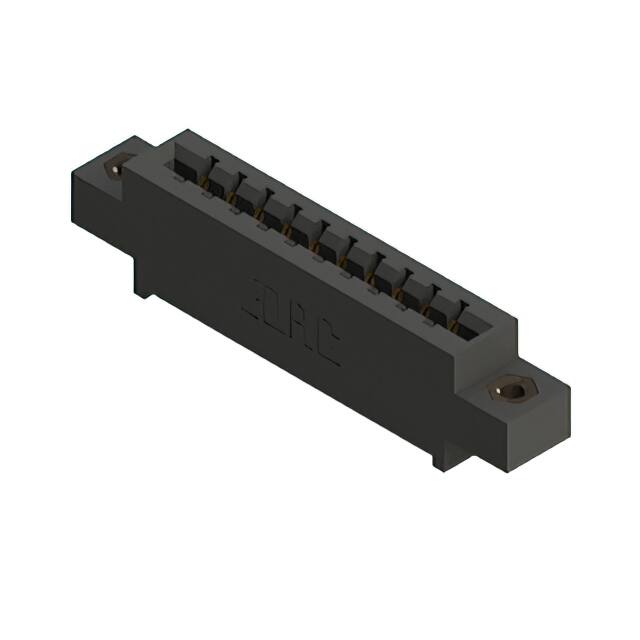 387-010-524-607 CONN EDGE SGL FMALE 10POS 0.156