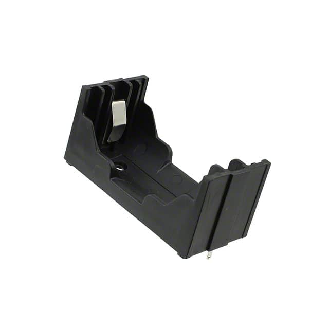 BHD-2 BATT HOLDER D 1 CELL PC PIN