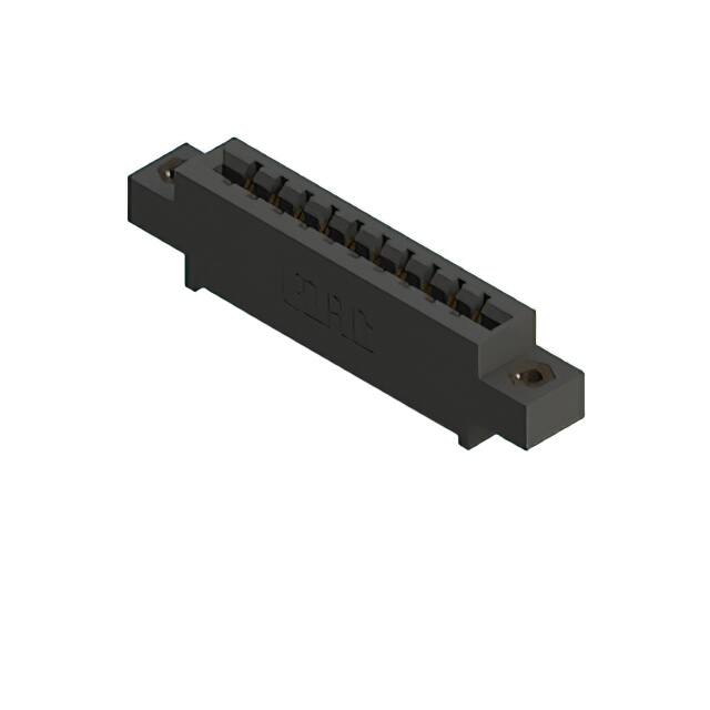 387-010-542-607 CONN EDGE SGL FMALE 10POS 0.156