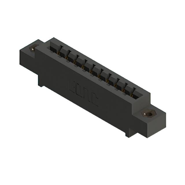 387-010-521-608 CONN EDGE SGL FMALE 10POS 0.156