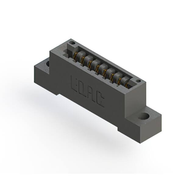 396-008-520-104 CONN EDGE SGL FMALE 8POS 0.125