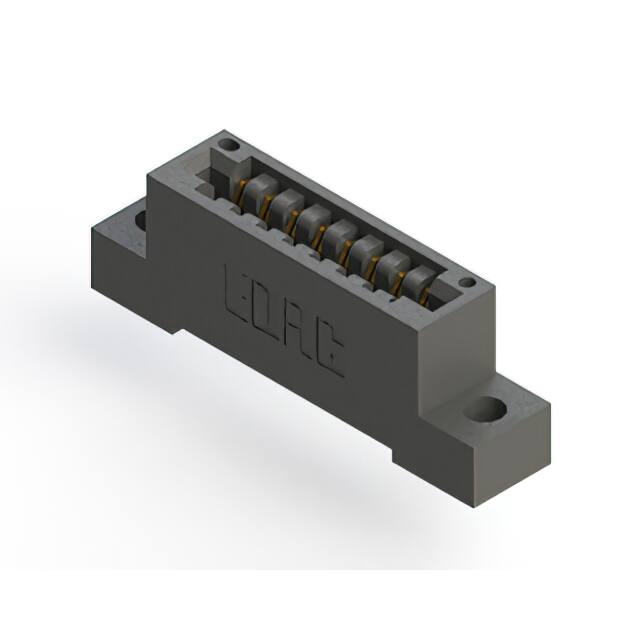 396-008-521-104 CONN EDGE SGL FMALE 8POS 0.125