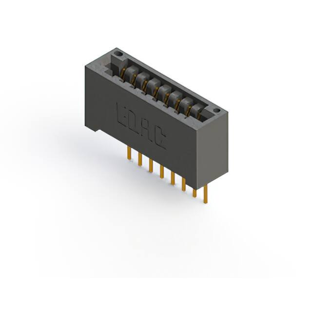 396-008-541-101 CONN EDGE SGL FMALE 8POS 0.125