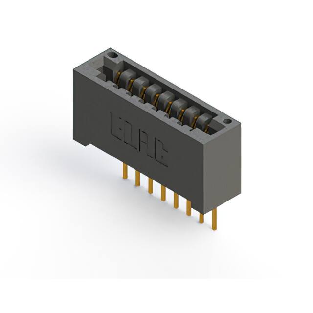 396-008-522-101 CONN EDGE SGL FMALE 8POS 0.125