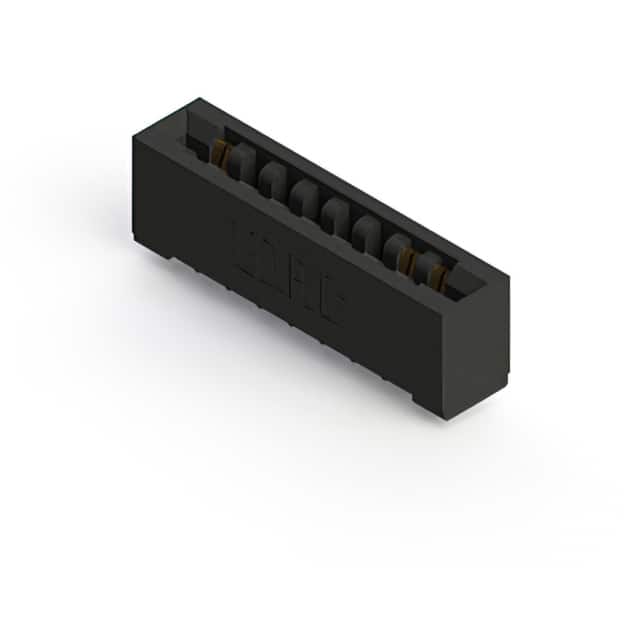 357-008-547-101 CONN EDGE SGL FMALE 8POS 0.156