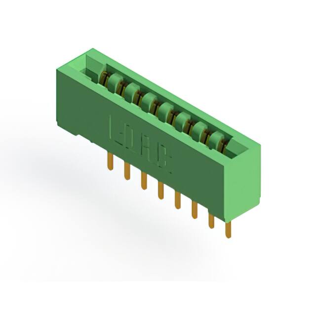 307-008-527-101 CONN EDGE SGL FMALE 8POS 0.156