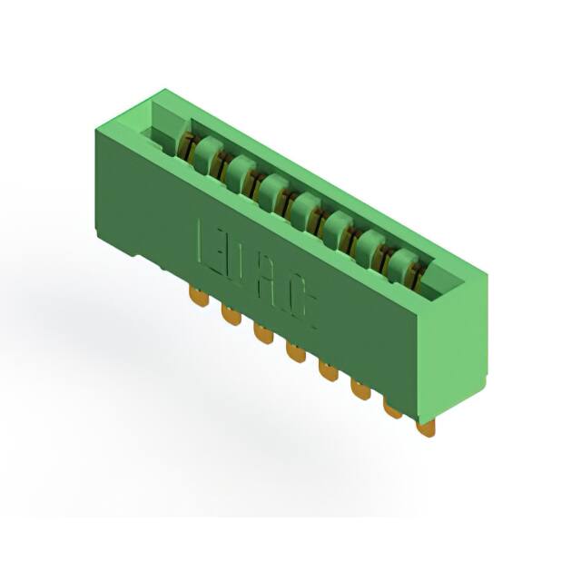 307-008-505-101 CONN EDGE SGL FMALE 8POS 0.156