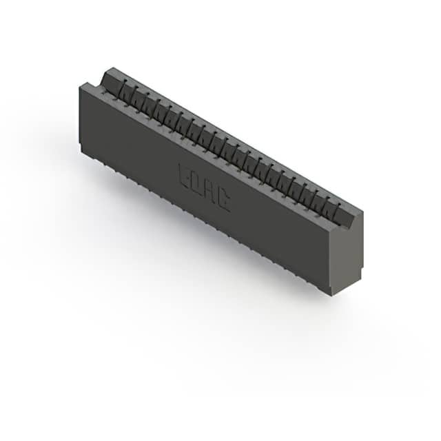 746-020-541-106 CONN EDGE SGL FMALE 20POS 0.125