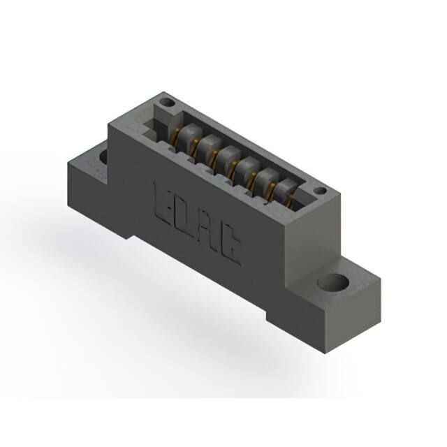 396-007-521-104 CONN EDGE SGL FMALE 7POS 0.125
