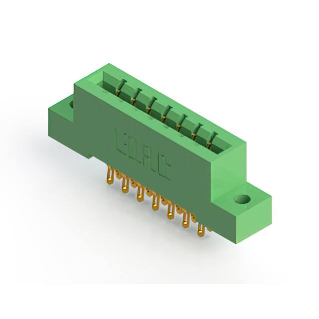 333-014-555-202 CONN EDGE DUAL FMALE 14POS 0.156
