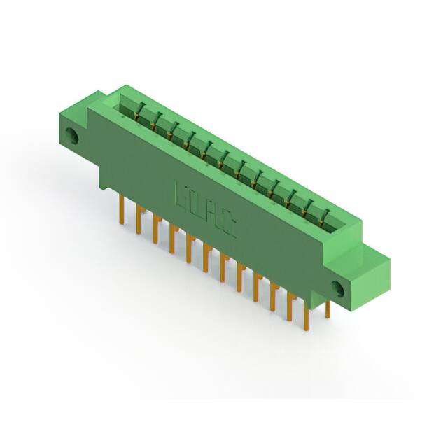 333-024-523-812 CONN EDGE DUAL FMALE 24POS 0.156