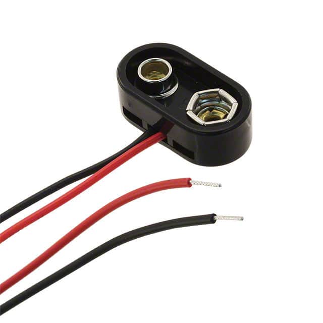 81-8 BATT CONN SNAP 9V 1 CEL 8" LEADS