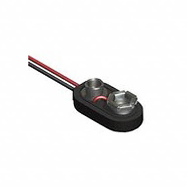 232-M BATT CONN SNAP 9V 1 CEL 4" LEADS