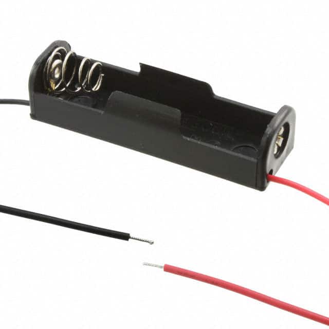 2461 BATT HOLDER AA 1 CELL 6" LEADS