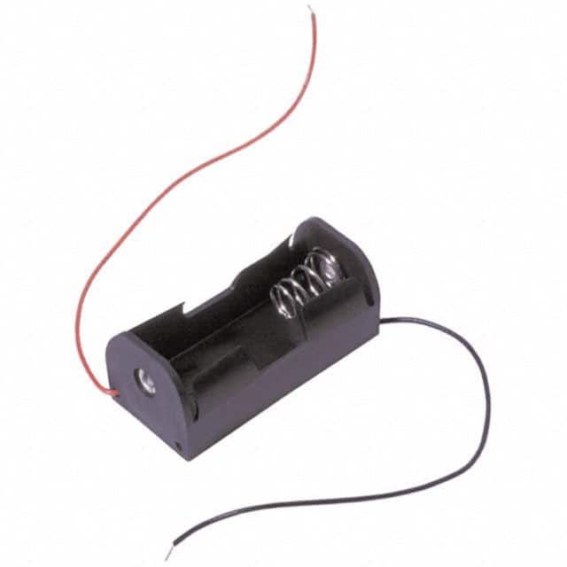 BHCW BATT HOLDER C 1 CELL 6" LEADS