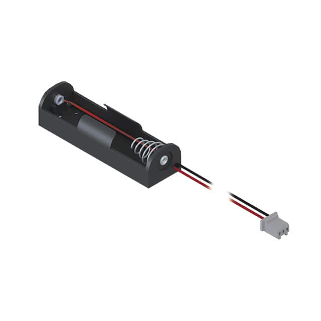 2461CN BATT HOLDER AA 1 CELL WIRE LEADS