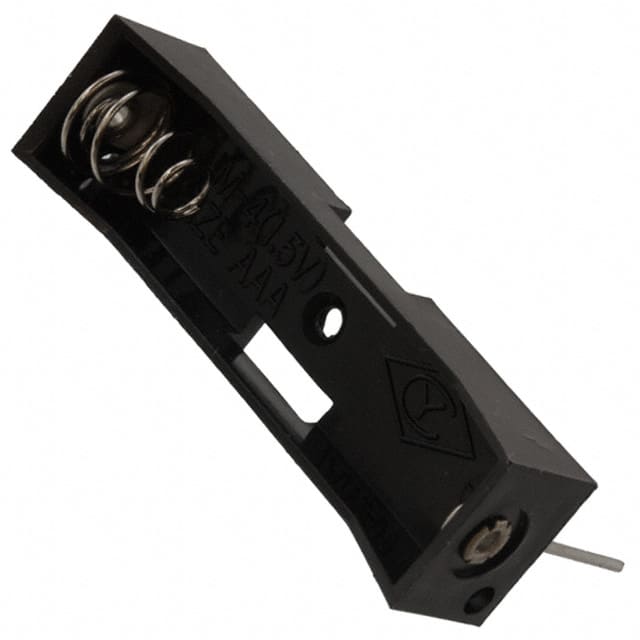 BCAAAPC BATT HOLDER AAA 1 CELL PC PIN