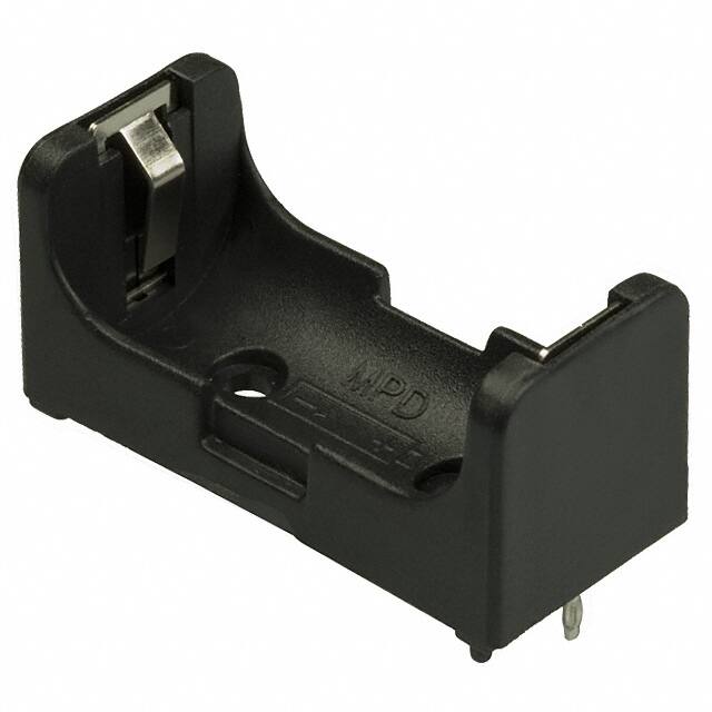 BH2/3A-3 BATT HOLDER 2/3A 1 CELL PC PIN