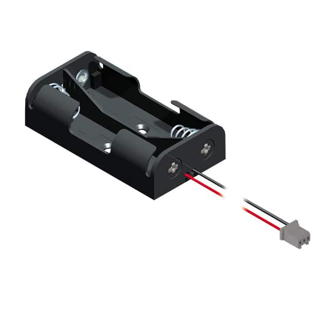 2463CN BATT HOLDER AA 2 CELL WIRE LEADS